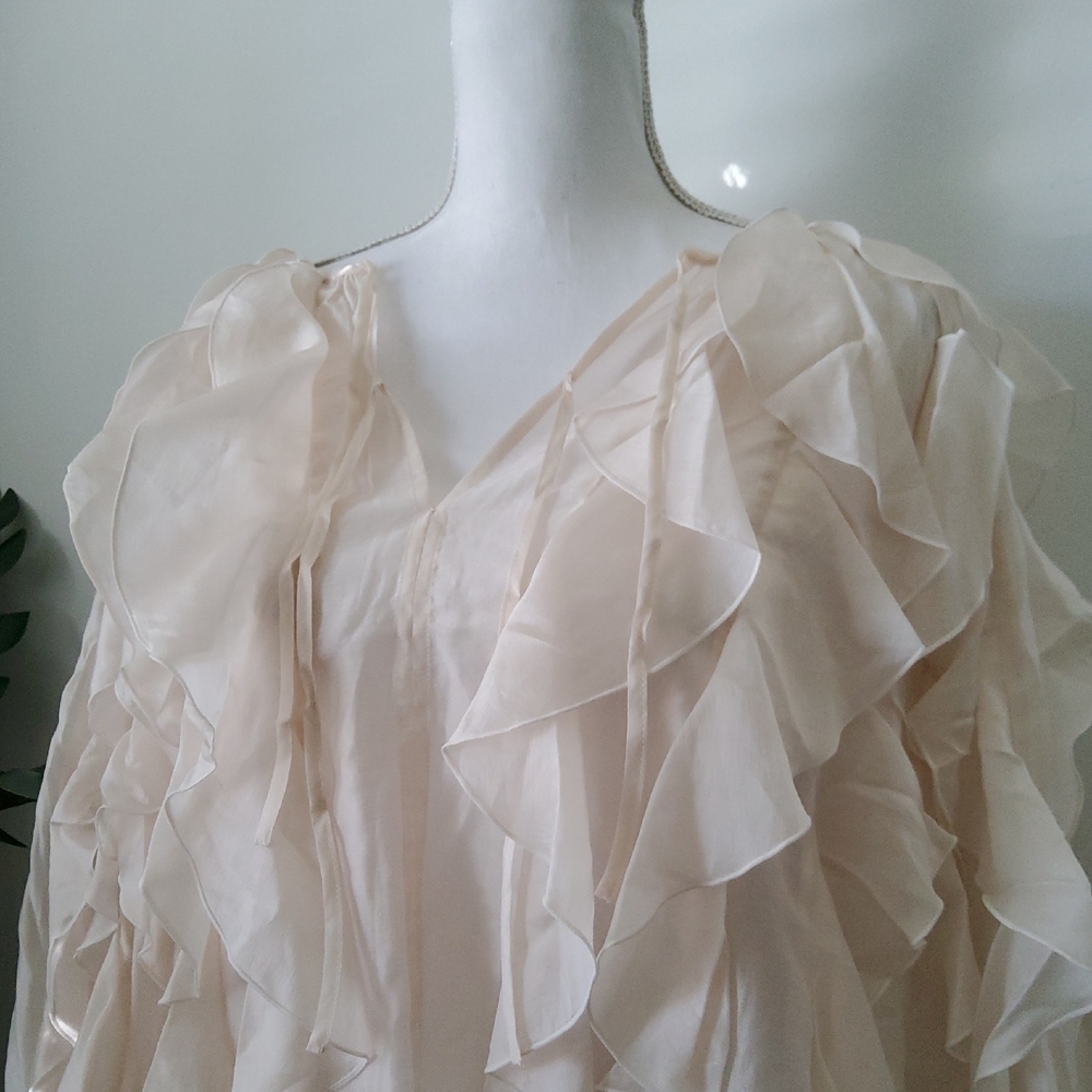 & Other Stories Ruffle Blouse - Picture 4 of 14